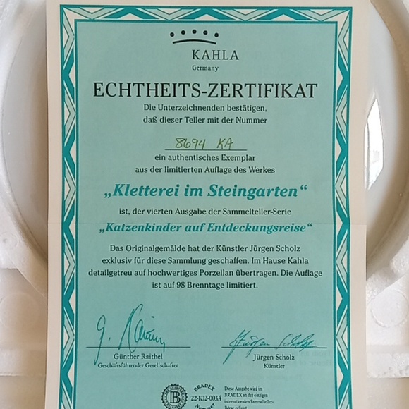 The Bradford Exchange Porcelain Plates (3 Plates) - Picture 3 of 13